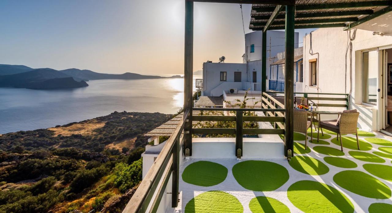 הוילה פלאקה Melisses Sea View House מראה חיצוני תמונה