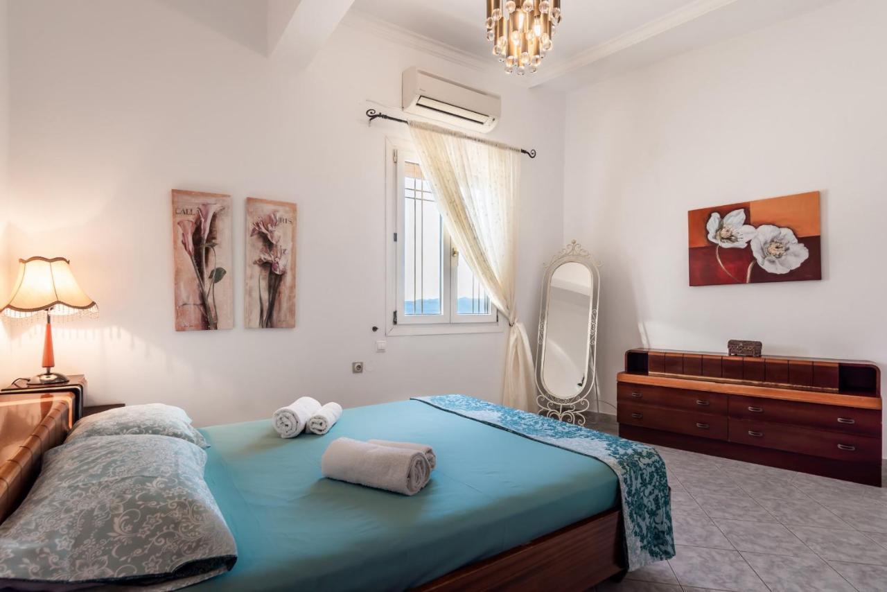הוילה פלאקה Melisses Sea View House מראה חיצוני תמונה