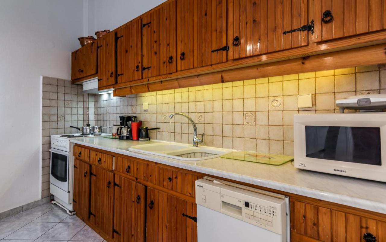 הוילה פלאקה Melisses Sea View House מראה חיצוני תמונה