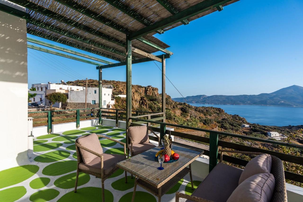 הוילה פלאקה Melisses Sea View House מראה חיצוני תמונה