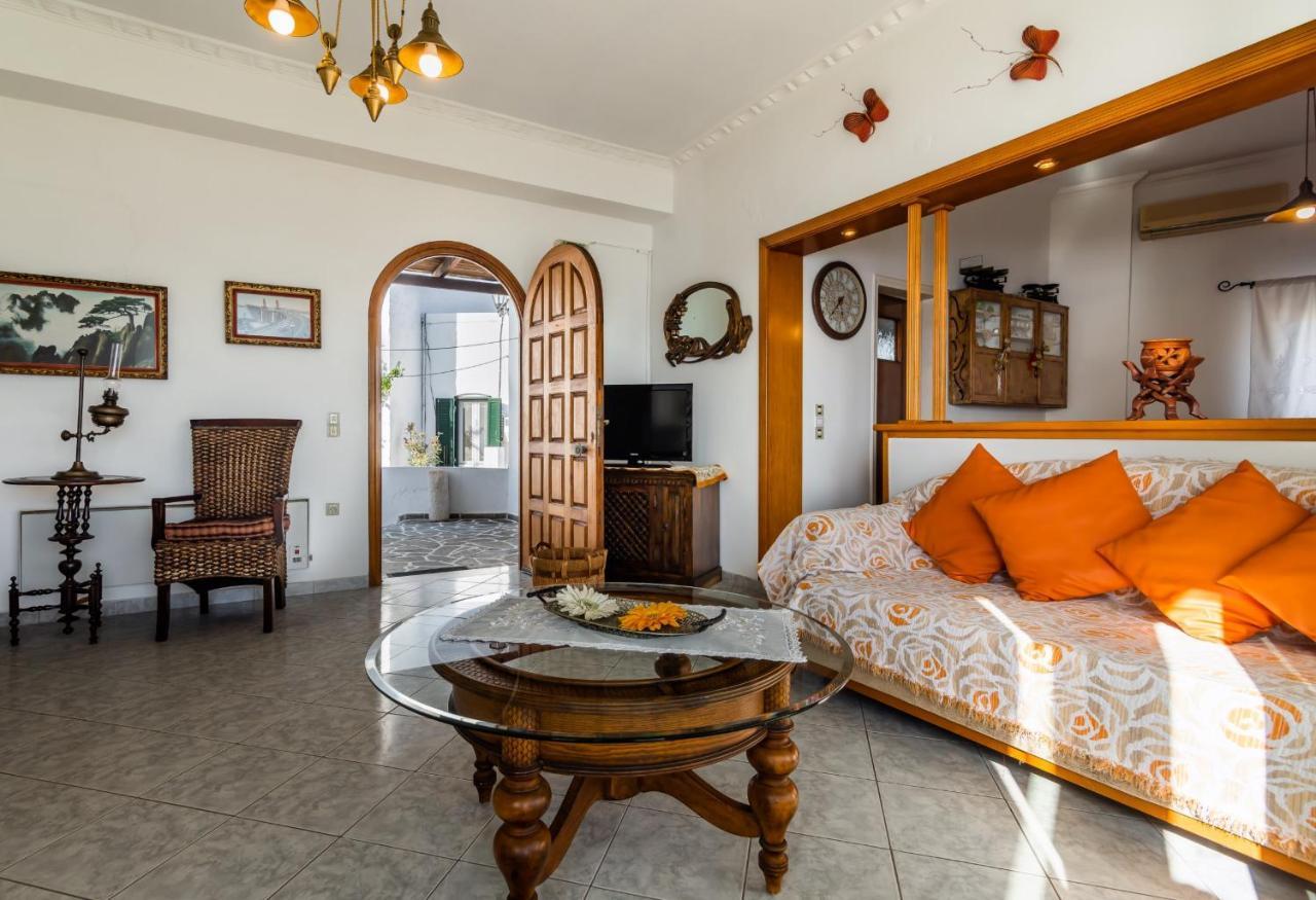 הוילה פלאקה Melisses Sea View House מראה חיצוני תמונה